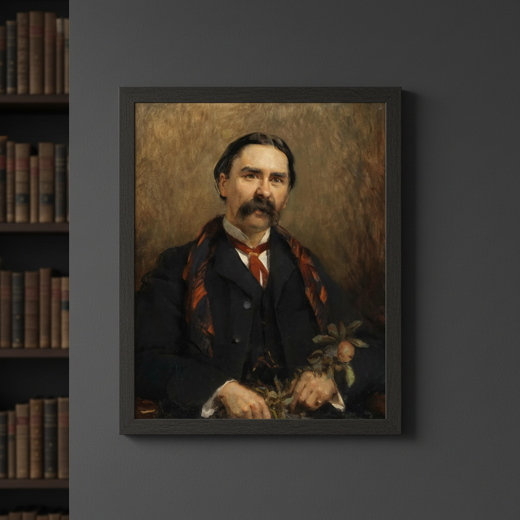 Portrait of Dr Douglas Hyde – Collector’s Edition Fine Art Print