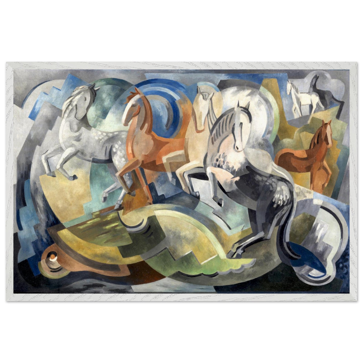 Achill Horses by Mainie Jellett (view 16)