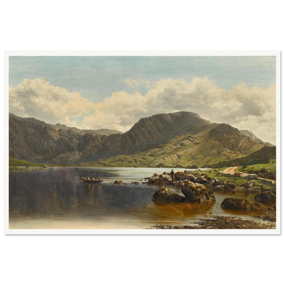 Cloon Lake, Glencar, Co. Kerry Irish Art Print (view 2)
