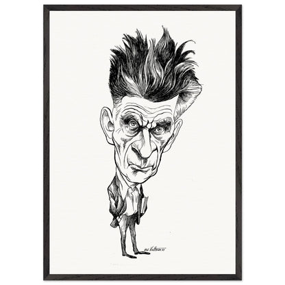Samuel Beckett (1969) by Edmund Siegfried Valtman - Fine Art Print (view 22)