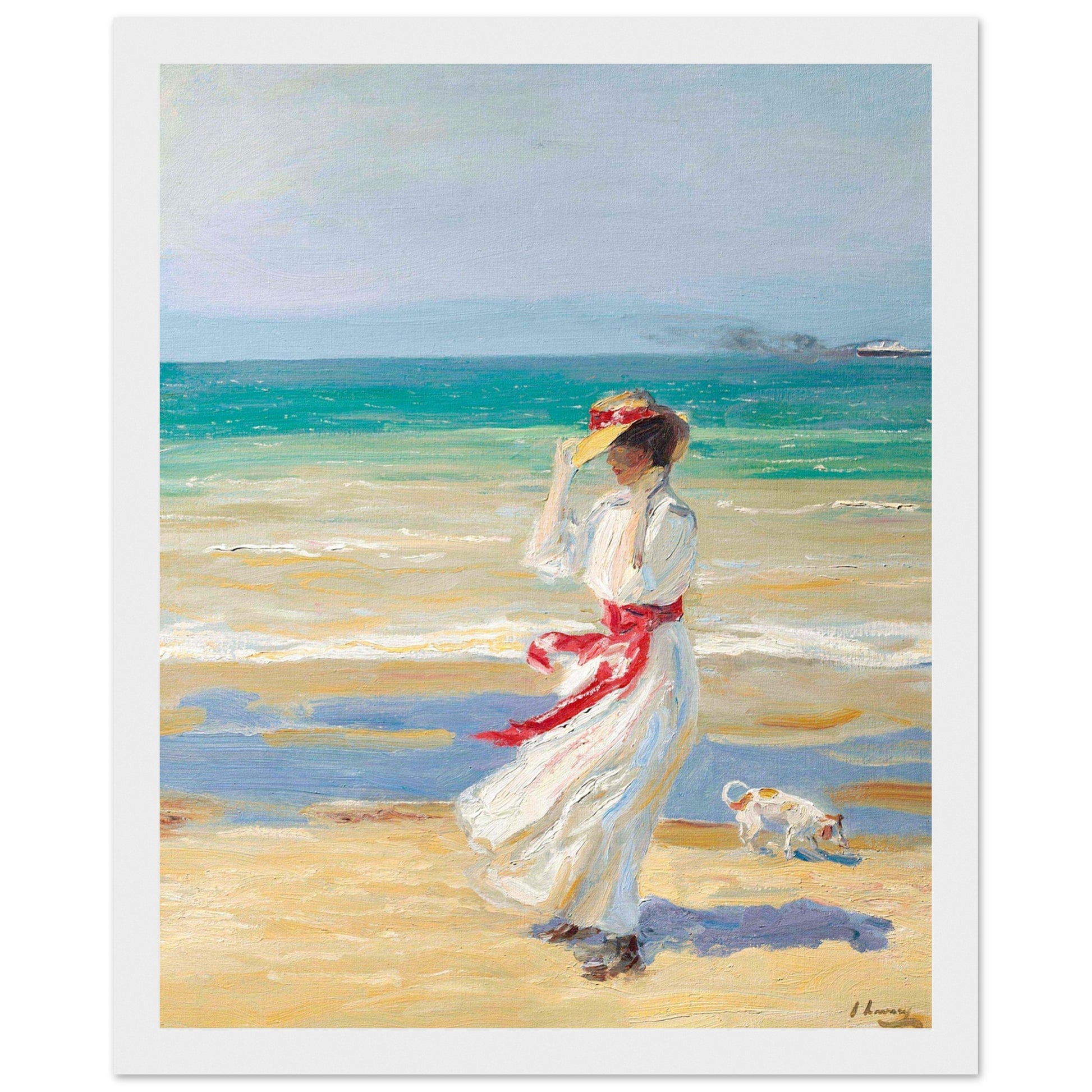 A Windy Day - John Lavery Art Print 40x50 cm / 16x20″ – view 10 | Buy Irish Art