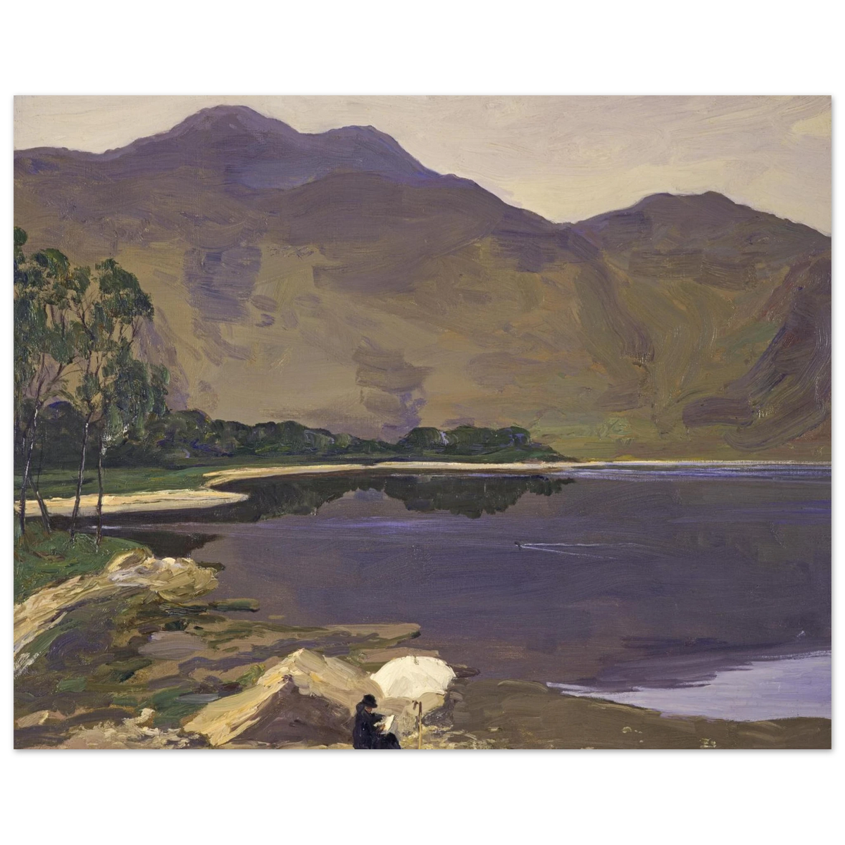 Loch Katrine by Sir John Lavery, 250gsm archival matte art print