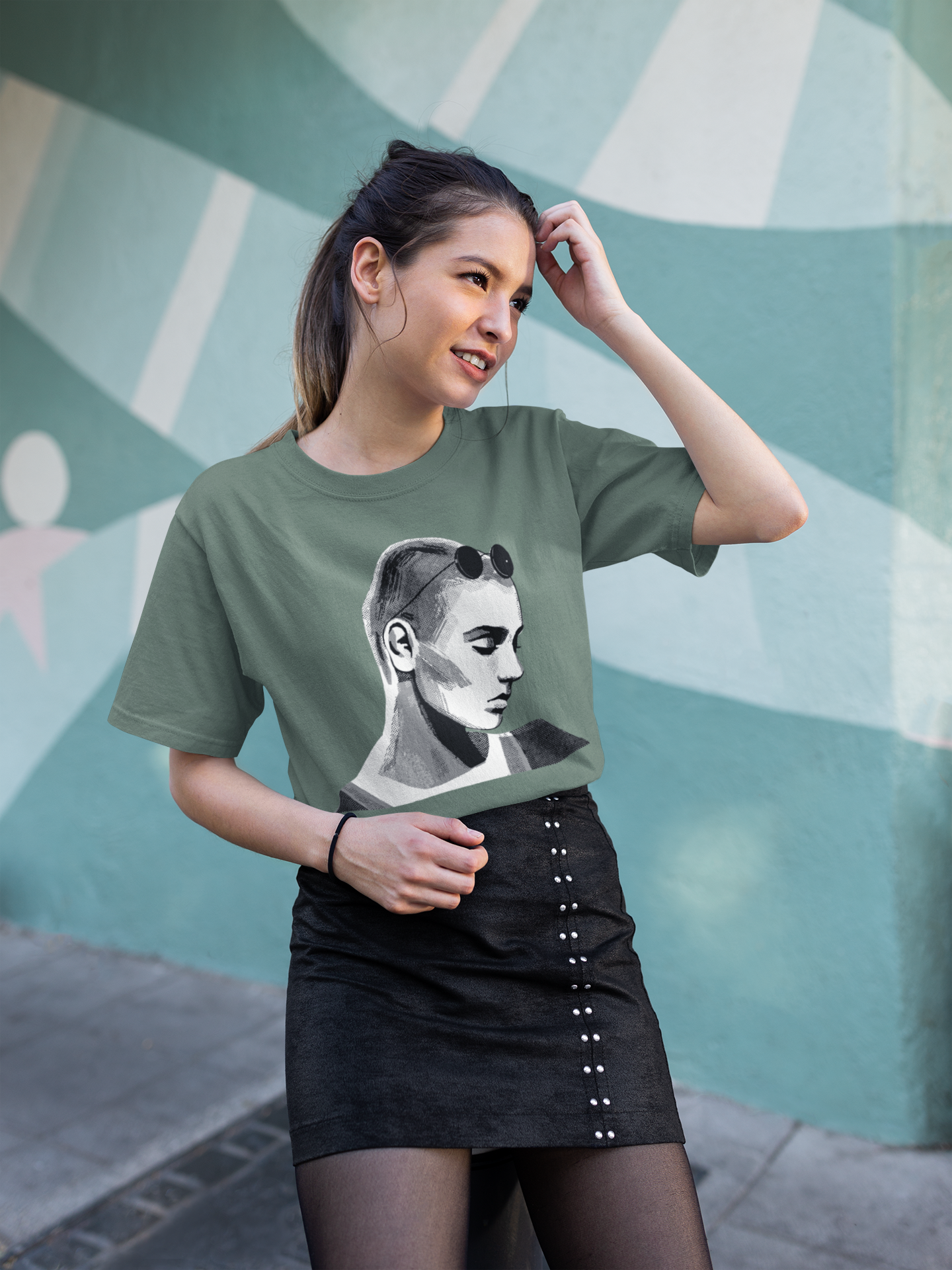 Sinead O'Connor Vintage-Inspired T-Shirt, Retro Music Tee celebrating the Irish singer and protest icon. Timeless artistry captured in this unisex tee, available in various sizes for fans.