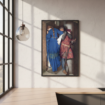 The Meeting on the Turret Stairs – Frederic William Burton (view 4)