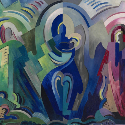 The Virgin of Éire by Mainie Jellett – Collector’s Edition Irish Modernist Art Print