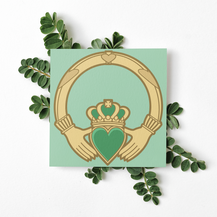 Irischer Claddagh-Ring 